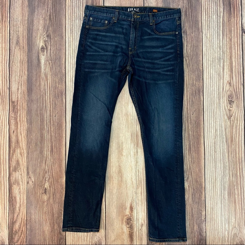 Alesbury | Red Ale Slim Straight Dark Wash…